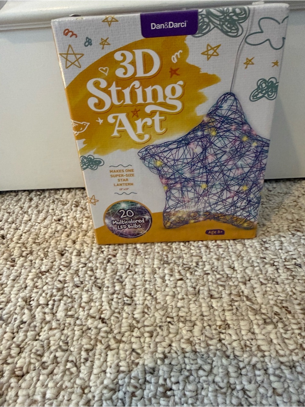 Dan & Darci 3D String Art Star Craft Kit NIB